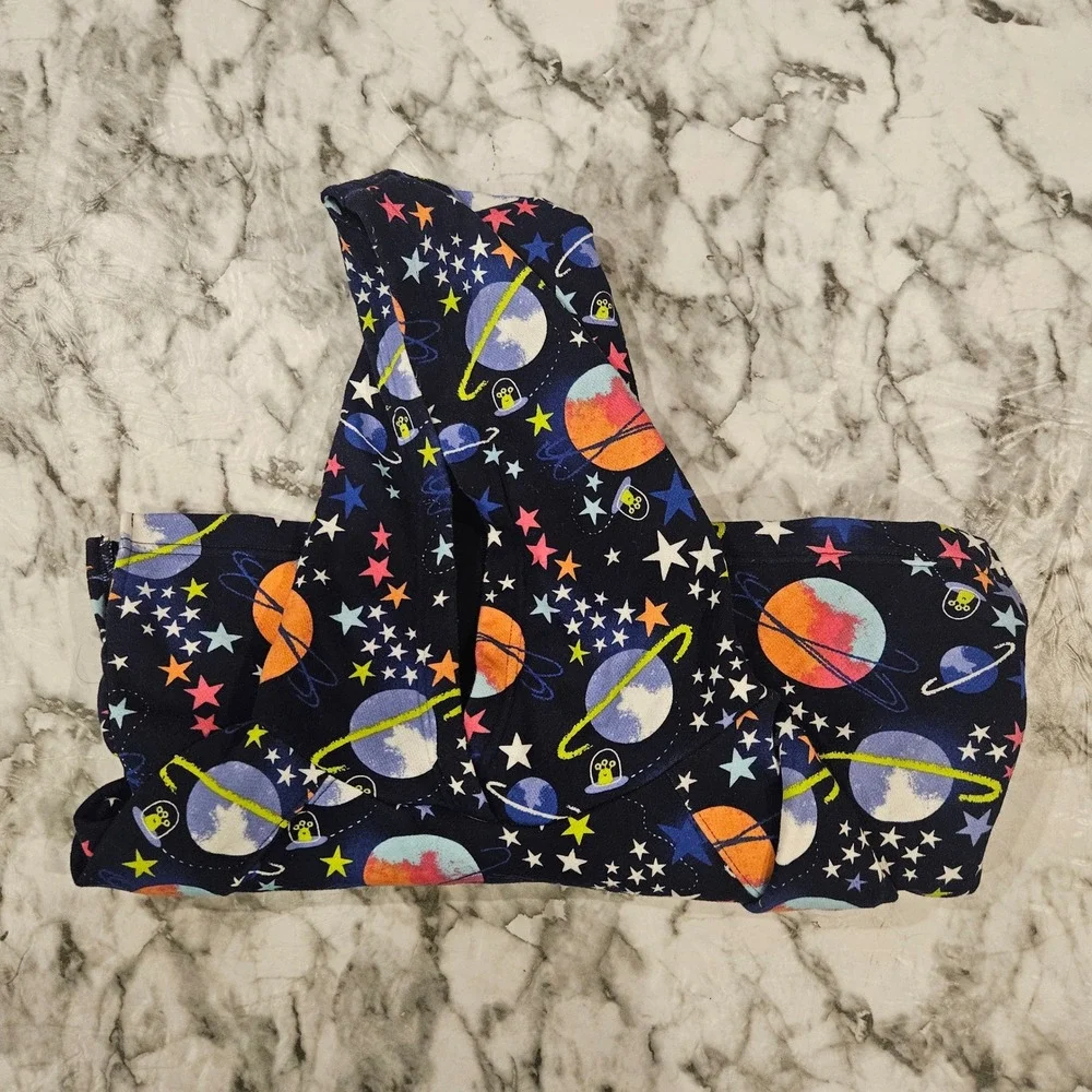 Spotted Zebra Kids‎ Space Planets Stars Hoodie Dress Girls Size large